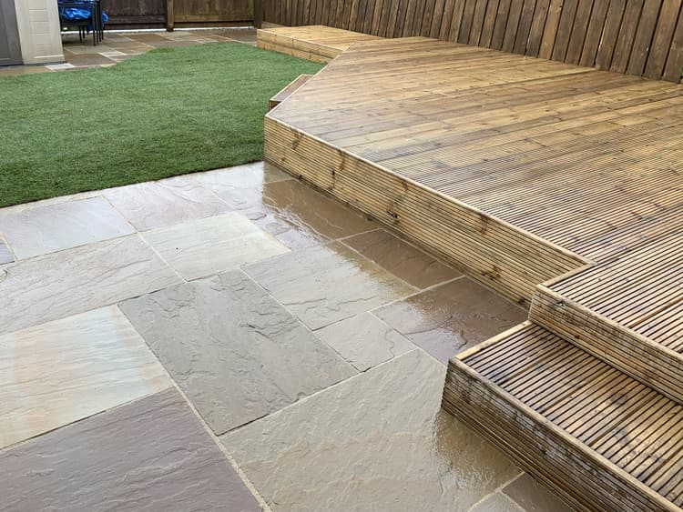 Decking/Patio Paving/Turfing